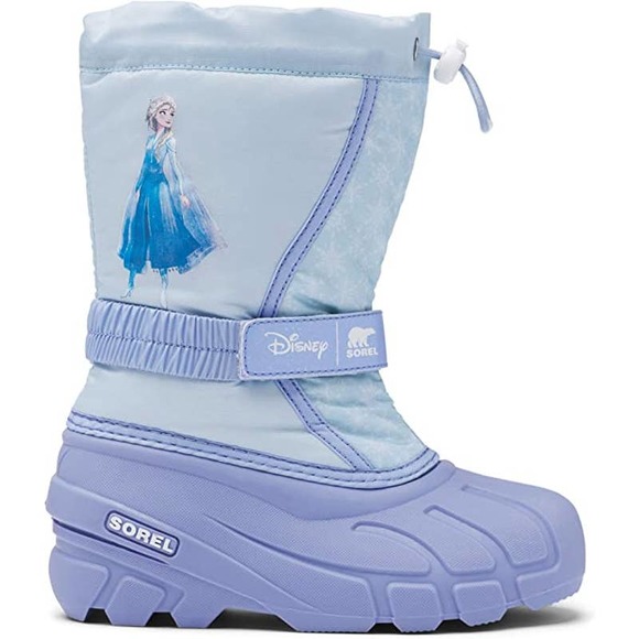 Sorel Girls' Disney Flurry Frozen Elsa Pull On Winter Boots Size Youth 6 - $115 - Picture 1 of 10